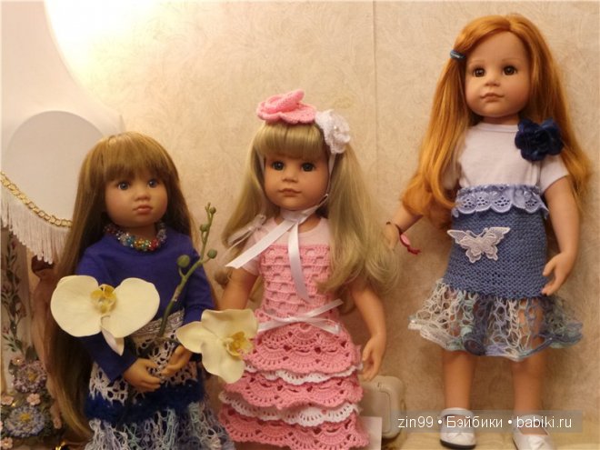 Две принцессы и показ одежды для кукол Готц (фото 7)