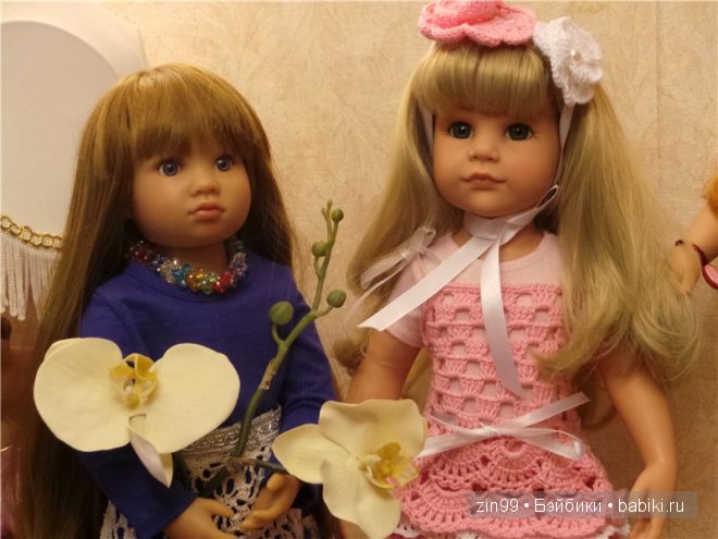 Две принцессы и показ одежды для кукол Готц (фото 8)