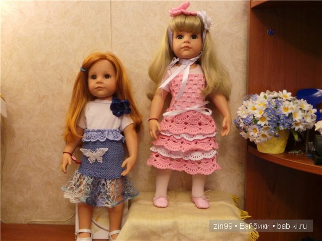 Две принцессы и показ одежды для кукол Готц (фото 5)
