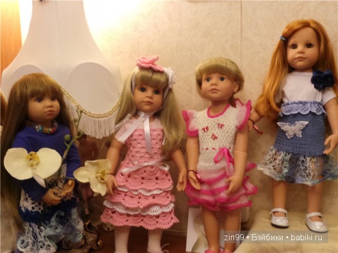 Две принцессы и показ одежды для кукол Готц (фото 10)