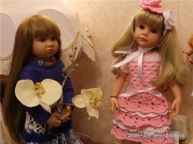 Две принцессы и показ одежды для кукол Готц (фото 9)