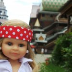 Клеопатра и Луи, куклы Paola Reina прогулялись по Вернисажу