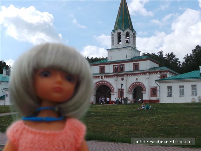 Поездка в Коломенское с куклой БЖД Тонг-Тонг или Ярмарка меда