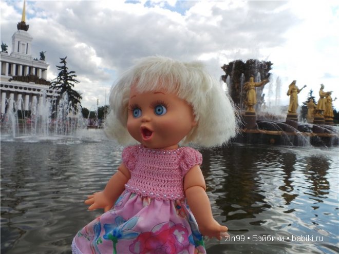 Удивленная Сьюзи, от Galoob Baby Face удивилась еще больше, когда побывала на ВДНХа | Бэйбики Удивленная Сьюзи, от Galoob Baby Face удивилась еще больше, когда побывала на ВДНХа