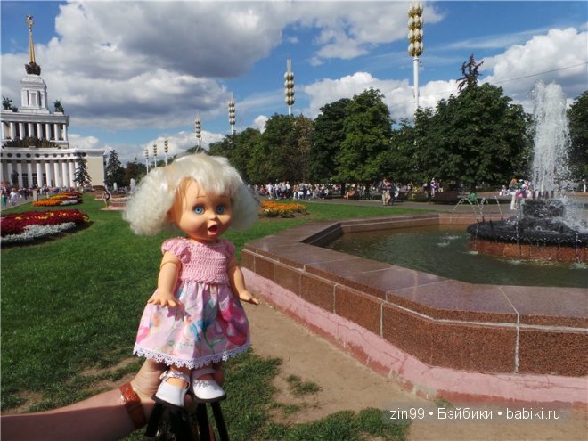 Удивленная Сьюзи, от Galoob Baby Face удивилась еще больше, когда побывала на ВДНХа | Бэйбики Удивленная Сьюзи, от Galoob Baby Face удивилась еще больше, когда побывала на ВДНХа (фото 8)