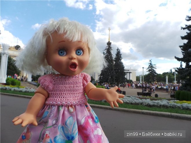 Удивленная Сьюзи, от Galoob Baby Face удивилась еще больше, когда побывала на ВДНХа | Бэйбики Удивленная Сьюзи, от Galoob Baby Face удивилась еще больше, когда побывала на ВДНХа