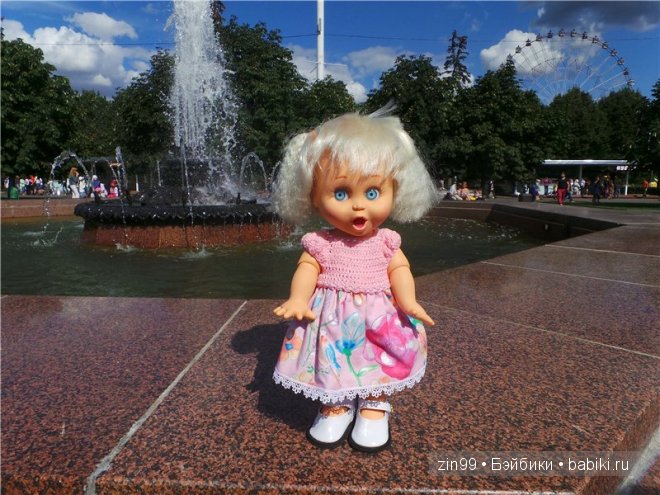 Удивленная Сьюзи, от Galoob Baby Face удивилась еще больше, когда побывала на ВДНХа | Бэйбики Удивленная Сьюзи, от Galoob Baby Face удивилась еще больше, когда побывала на ВДНХа (фото 2)