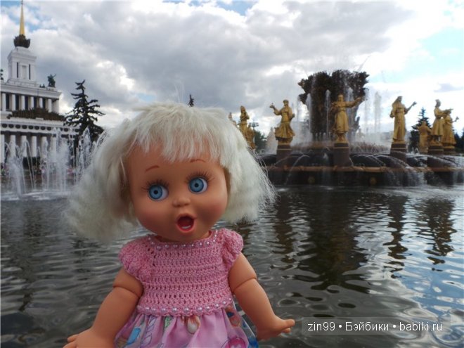 Удивленная Сьюзи, от Galoob Baby Face удивилась еще больше, когда побывала на ВДНХа | Бэйбики Удивленная Сьюзи, от Galoob Baby Face удивилась еще больше, когда побывала на ВДНХа