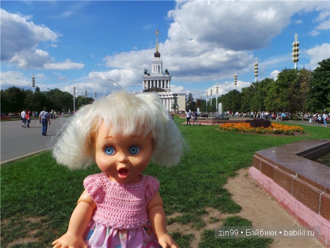 Удивленная Сьюзи, от Galoob Baby Face удивилась еще больше, когда побывала на ВДНХа | Бэйбики Удивленная Сьюзи, от Galoob Baby Face удивилась еще больше, когда побывала на ВДНХа (фото 5)