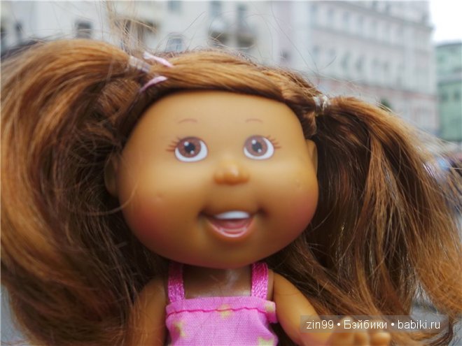 По бульварам и улицам Москвы с куклами Cabbage Patch Kids dolls (фото 9)