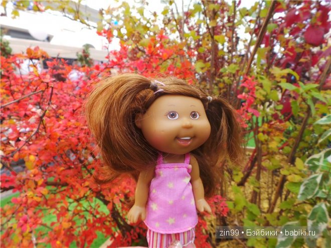 По бульварам и улицам Москвы с куклами Cabbage Patch Kids dolls