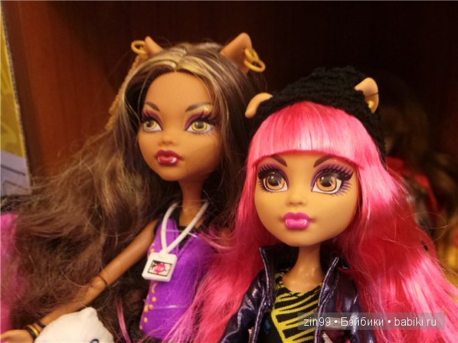 Монстры Хай Moster High. Кошки против Волков