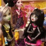 Монстры Хай Moster High. Кошки против Волков