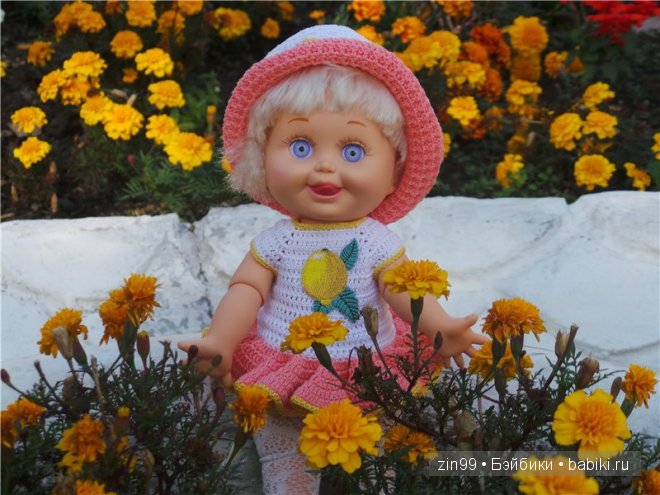 Воскресная прогулка в теплый сентябрьский день! С куклой Galoob Baby Facе doll