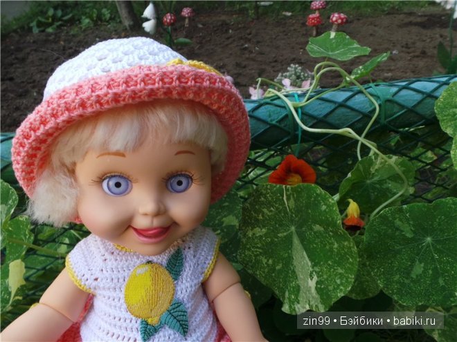 Воскресная прогулка в теплый сентябрьский день! С куклой Galoob Baby Facе doll (фото 4)