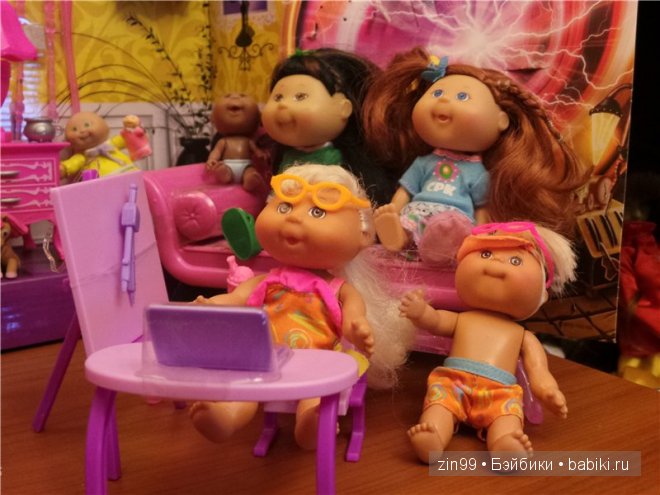 Сabbage Patch Kids doll, капустки на Большой прогулке, и дома