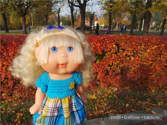 Золотая Осень или выставка на ВДНХа с куклой от Cabbage Patch Kids dolls