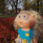 Золотая Осень или   выставка на ВДНХа  с куклой от  Cabbage Patch Kids dolls!
