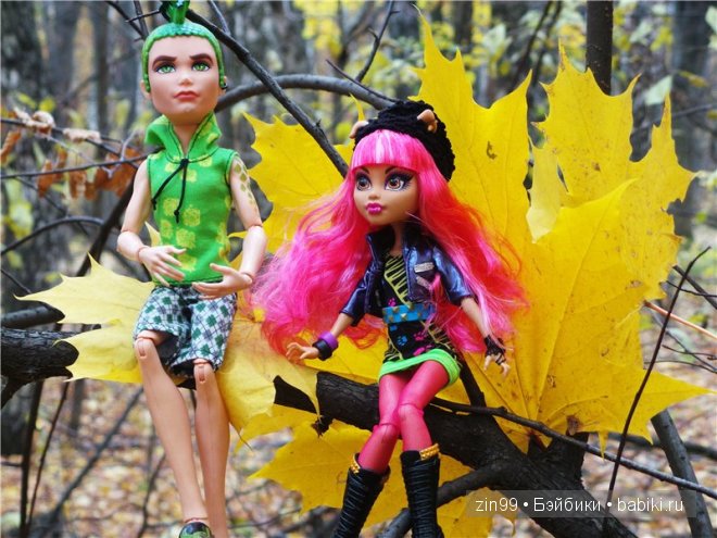 Багряная осень и новая любовь у кукол Monster High