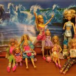 Мои Барби и другие маленькие винтажные куколки!