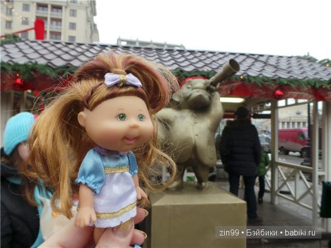 Как капустка Cabbage Patch Kids Doll посетила часть фестиваля "Путешествие в Рождество" (фото 4)