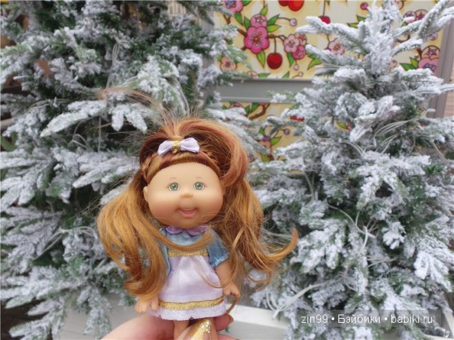 Как капустка Cabbage Patch Kids Doll посетила часть фестиваля "Путешествие в Рождество" (фото 5)