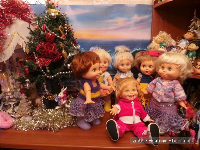 В предверии Нового года сбываются мечты, или приезд новых фейсинок кукол Galoob Baby Face dolls и неожиданная посылочка