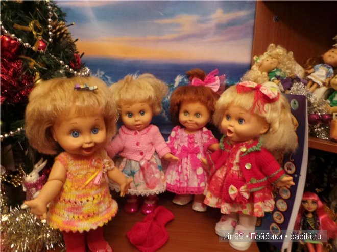В предверии Нового года сбываются мечты, или приезд новых фейсинок кукол Galoob Baby Face dolls и неожиданная посылочка