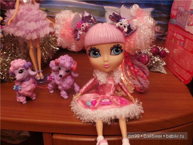 Земфирно-фиолетовый Новый Год! Или куклы La Dee Da и еще другие поздравляют с Новым 2015 Годом