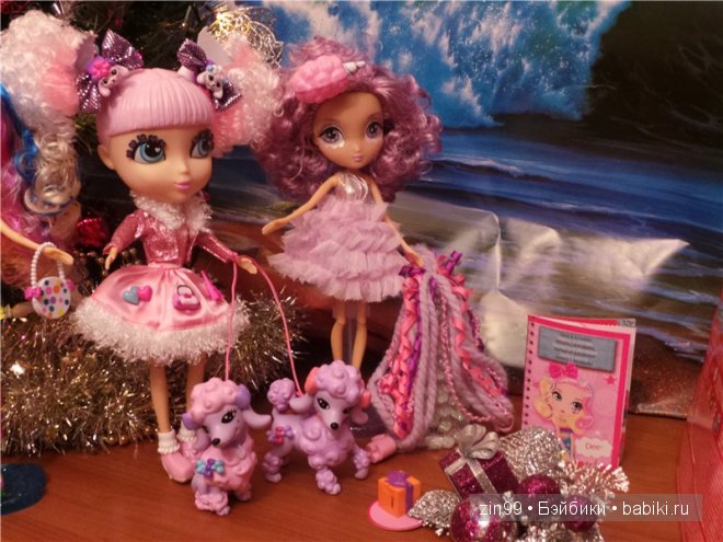 Земфирно-фиолетовый Новый Год! Или куклы La Dee Da и еще другие поздравляют с Новым 2015 Годом