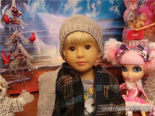 Земфирно-фиолетовый Новый Год! Или куклы La Dee Da и еще другие поздравляют с Новым 2015 Годом (фото 9)