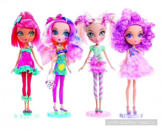 Земфирно-фиолетовый Новый Год! Или куклы La Dee Da и еще другие поздравляют с Новым 2015 Годом