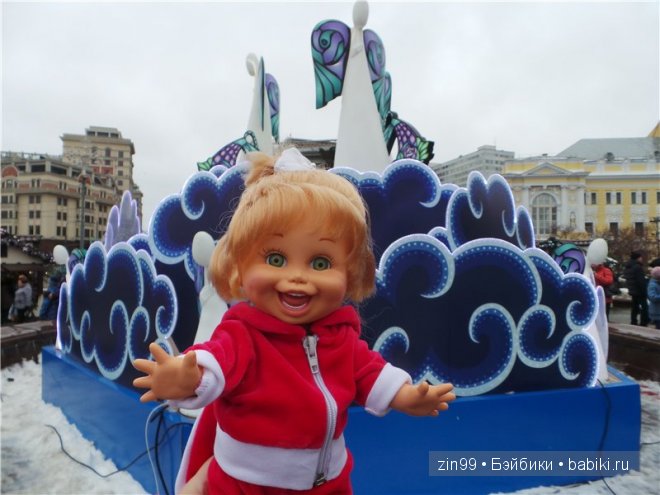 Путешествие в Рождество часть вторая, с Натали кукла Galoob Face dolls