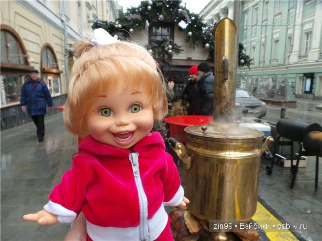 Путешествие в Рождество часть вторая, с Натали кукла Galoob Face dolls