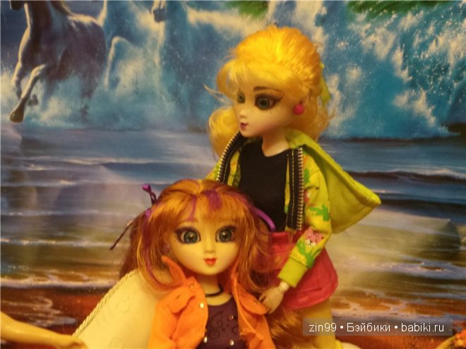 Эви и Лина две куклы из серии Zeenie Dollz — Спасение планеты