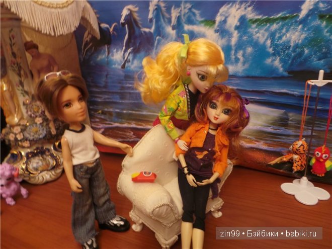 Эви и Лина две куклы из серии Zeenie Dollz — Спасение планеты