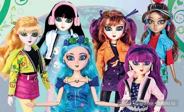 Эви и Лина две куклы из серии Zeenie Dollz — Спасение планеты (фото 3)