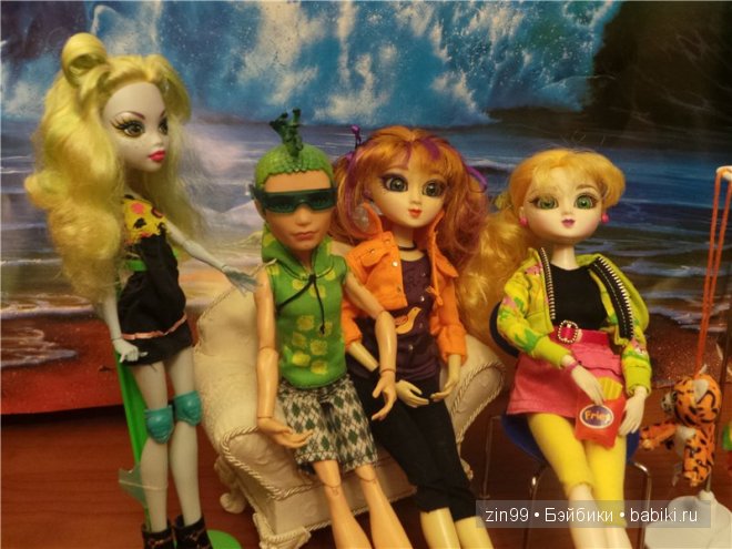 Эви и Лина две куклы из серии Zeenie Dollz — Спасение планеты