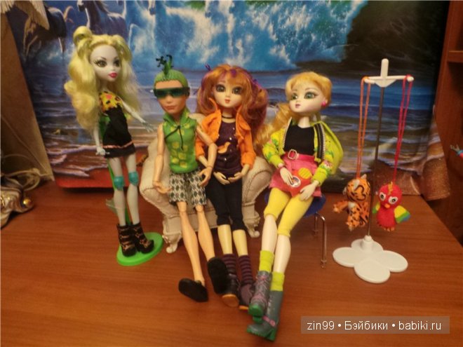 Эви и Лина две куклы из серии Zeenie Dollz — Спасение планеты