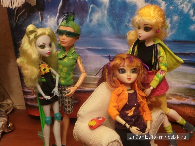 Эви и Лина две куклы из серии Zeenie Dollz — Спасение планеты