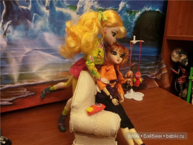 Эви и Лина две куклы из серии Zeenie Dollz — Спасение планеты