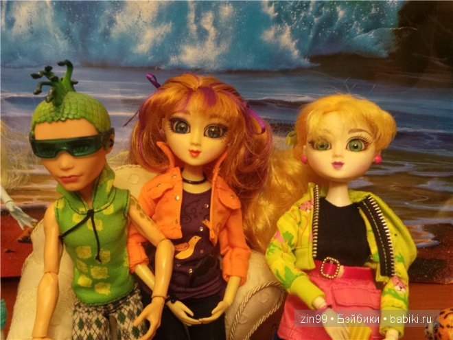 Эви и Лина две куклы из серии Zeenie Dollz — Спасение планеты