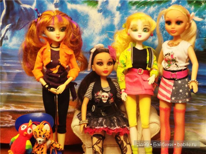 Эви и Лина две куклы из серии Zeenie Dollz — Спасение планеты