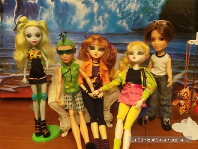 Эви и Лина две куклы из серии Zeenie Dollz — Спасение планеты