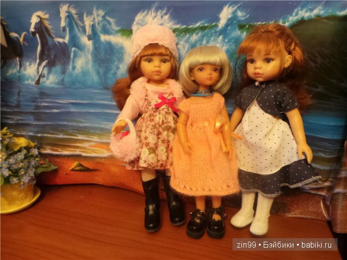 Мои весенние Паолочки куклы Paola Reina | Бэйбики Мои весенние Паолочки куклы Paola Reina (фото 3)