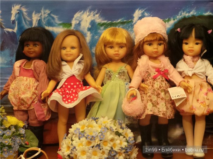 Мои весенние Паолочки куклы Paola Reina | Бэйбики Мои весенние Паолочки куклы Paola Reina