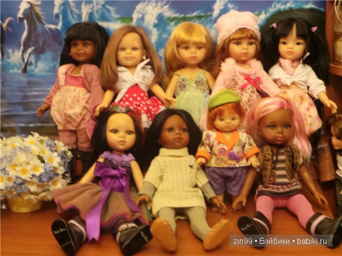 Мои весенние Паолочки куклы Paola Reina | Бэйбики Мои весенние Паолочки куклы Paola Reina