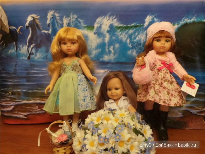 Мои весенние Паолочки куклы Paola Reina | Бэйбики Мои весенние Паолочки куклы Paola Reina (фото 9)