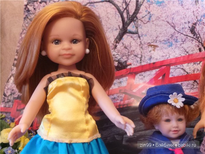 Запоздалая весна 2015 года или мои Рыжики от Paola Reina | Бэйбики Запоздалая весна 2015 года или мои Рыжики от Paola Reina