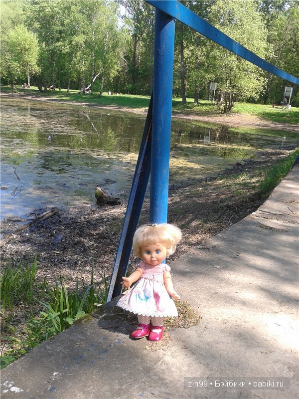 Майский денек с куклами Galoob Baby Fase, С Натали и Пенни! И мои вязалочки